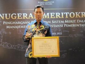Kota Kendari Raih Penghargaan Anugerah Meritokrasi ASN Tahun 2022