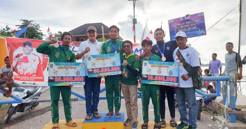 Lampaui Terget Medali Diporprov, Kadis Perumahan Konut Sukses Jalankan Amanah Harumkan Daerah Melalui Cabor Selam