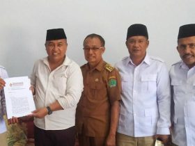 DPC Gerindra Konawe Masukan Surat Pemberhentian Wakil Ketua I DPRD Konawe