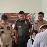 Sinergitas Kodim Konut Dan Tim Kesehatan Sukses Laksanakan Layanan Medis Massal di Hari Juang TNI AD Ke 77