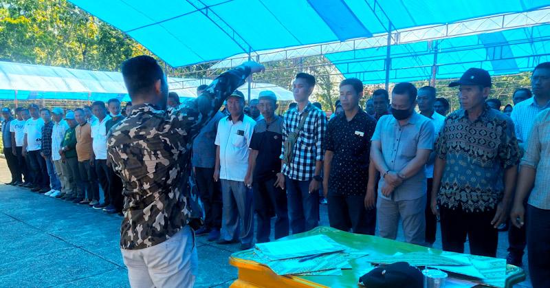 266 Cakades Terpilih di Konawe Ikut Gladi Persiapan Pelantikan