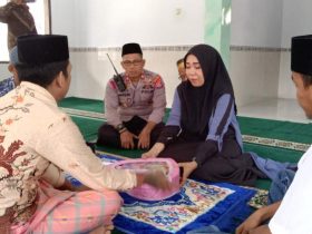 Penuh Hikmat, Polres Konawe Nikahkan Salah Satu Tahanan di Masjid