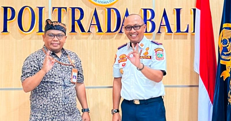 POLTRADA Bali Apresiasi Semangat Kerja Kadishub Konut Majukan Kualitas SDM Dan Program Kerja