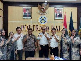 POLTRADA Bali Apresiasi Semangat Kerja Kadishub Konut Majukan Kualitas SDM Dan Program Kerja
