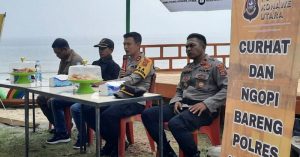 Kapolres Konut Bersama Pejabat Tinggi Polres Kembali Gelar Jumat Curhat
