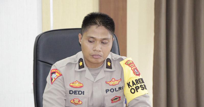 Kapolres Konut, Wakapolres, Dan Kabag Ops Pimpin Konferensi Pers  Penanganan Kasus Selama 2022