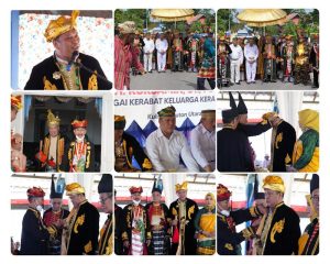 Bupati Konut Dianugerahi Gelar Kerabat Keluarga Kerajaan Bharata Kulisusu.