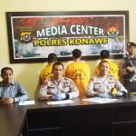 Polres Konawe Release Hasil Operasi Sikat Anoa 2022, Berikut Daftarnya