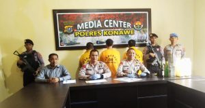 Polres Konawe Release Hasil Operasi Sikat Anoa 2022, Berikut Daftarnya