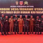 Sukses Lakukan Pelayanan Peresmian Dan Pelantikan Kodim 1430, Bagian Umum Setda Konut Tuai Apresiasi