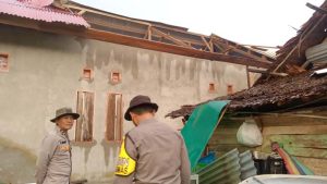 Angin Puting Beliung Terjang 4 Rumah Warga di Konawe, Kerugian Capai Puluhan Juta
