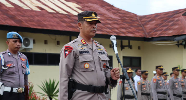 Pasca- Bom Bunuh Diri di Polsek Astanaanyar, Polres Konawe Gunakan Satu Pintu Masuk