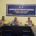 Polres Konawe Selesaikan 199 Kasus Selama Tahun 2022, Naik 5.85 Persen
