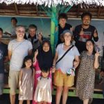 Wisatawan asal Negara Prancis saat mengunjungi wisata-wisata yang ada di Konawe Utara