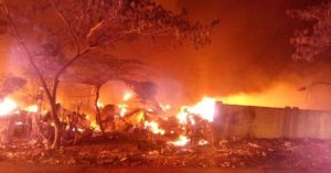 Dua Unit Rumah di Kolaka Hangus Terbakar