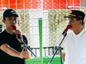 Saling Suport, Ketua DPRD Dan Ketua KONI Konut Resmi Buka Turnament Futsal