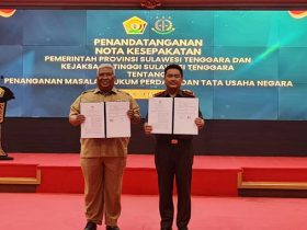 Kejati Sultra Bersama Pemprov Sultra Kembali Lakukan Penandatanganan Nota Kesepakatan