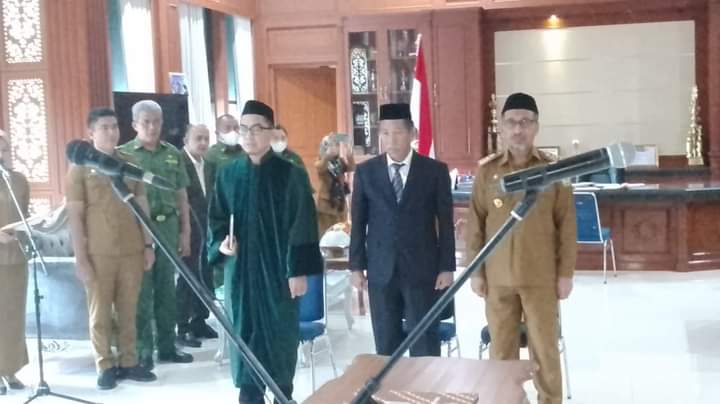 Kadis Dukcapil Sultra Resmi Dilantik, Ini Pesan Gubernur