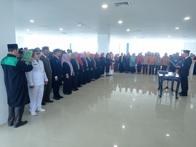 Sebanyak 21 Pejabat Pemkot Kendari Resmi di Lantik, Ini Daftarnya