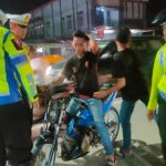 Satlantas Polres Konawe Tertibkan Puluhan Kendaraan Berknalpot Bogar