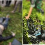 Warga Kadia Dikagetkan Dengan Penemuan Mayat Anggota TNI Di Selokan