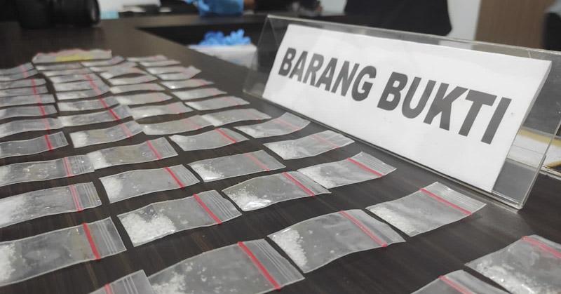 Satresnarkoba Polresta Kendari Ringkus Seorang Wanita Pengedar Sabu di Kemaraya
