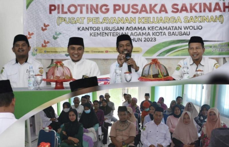 Kemenag Baubau Buka Piloting Pusaka Sakinah