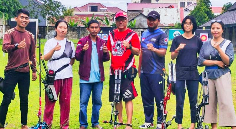Ketua Perpani Sultra Sambut Kedatangan Peserta Open Archery 2023 Dari Berbagai Provinsi