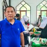 Momen Kebersamaan Mahasiswa Poltkes Kendari dan Pemda Lakukan Layanan Gratis Sebelum Akhiri PKLT