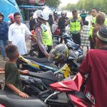 Polresta Kendari Amankan Puluhan Motor Saat Razia Balap Liar
