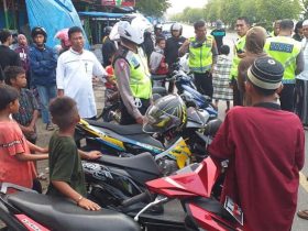 Polresta Kendari Amankan Puluhan Motor Saat Razia Balap Liar