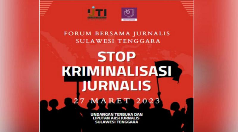 IJTI Sultra Kecam Tindakan Kriminalisasi Terhadap Dua Jurnalis Sultra Oleh Polres Baubau