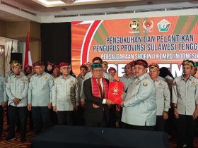 Ketua Perkemi Sultra Yudhi Mahardika Resmi Dilantik