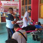 Dalam Rangka Hari Bakti Pemasyarakatan ke 59, Polres Baubau Ikut Donor Darah