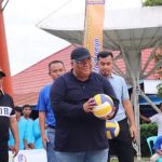 Kejuaraan Boli Voli Tingkat Tingkat Pelajar Se-Sultra Resmi di Buka
