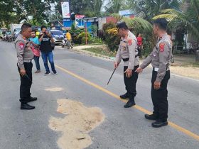 Injak Ranting Pohon, Dua Pelajar Meninggal Dunia Terlindas Mobil Kontainer