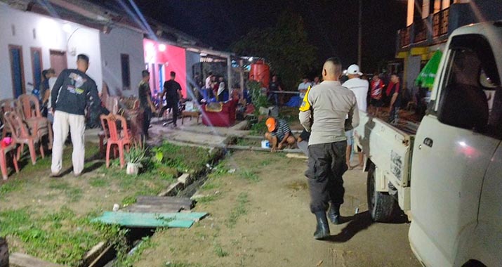 Akibat Hujan Serta Angin Kencang, Warga Konsel Tersamber Petir di Perairan Mata