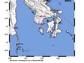 Gempa Bumi 2,8 Magnitudo Guncang Wilayah Rarowatu, Bombana
