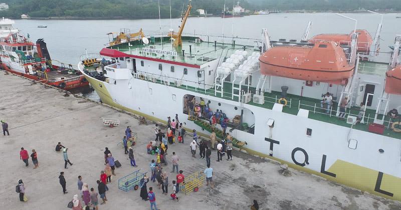 Hubungkan Pulau Terluar, Tiga Kapal Perintis disiagakan di Pelabuhan Bungkutoko tol laut sabuk Nusantara