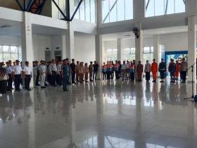 Jelang Arus Mudik, KSOP Gelar Apel Kesiapan Posko Angkatan Laut,