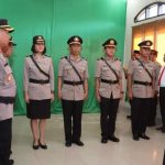 Kapolresta Kendari Pimpin Langsung Sartijab Satu Kapolsek Dan Dua Kabag