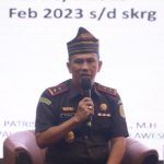 Kejati Sultra Jadi Narasumber Dalam Rakornas Ketahanan Jelang Pemilu 2024