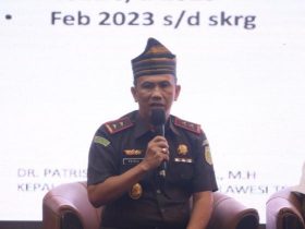 Kejati Sultra Jadi Narasumber Dalam Rakornas Ketahanan Jelang Pemilu 2024