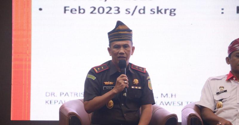 Kejati Sultra Jadi Narasumber Dalam Rakornas Ketahanan Jelang Pemilu 2024