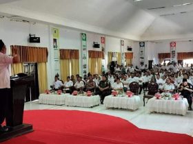 Sambutan Halalbihalal, Bupati Konut Minta Untuk Saling Memaafkan Dan Menerima Perbedaan Dengan Ikhlas