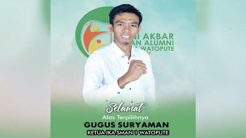 Ketua SMSI Sultra Gugus Suryaman Terpilih Sebagai Ketua IKA Smaneswa