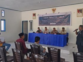 Pemdes Laywo Jaya Konkep Adakan Forum Konsultasi Publik dengan BPS