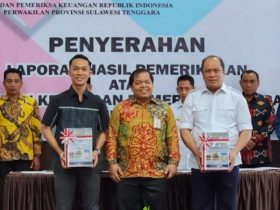 Untuk Yang Ke 6 Kali Pemda Konut Raih WTP, Ruksamin Wakili Bupati Se-Sultra Sampaikan Sambutan
