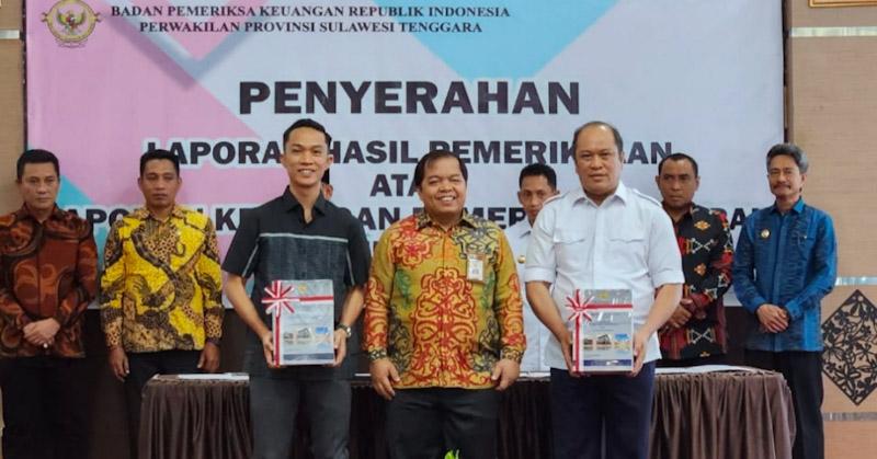 Untuk Yang Ke 6 Kali Pemda Konut Raih WTP, Ruksamin Wakili Bupati Se-Sultra Sampaikan Sambutan