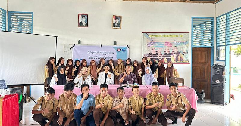 Mahasiswa PSPPA Angkatan-9 Gelar Sosialisasi Tentang Penggunaan Obat Yang Benar